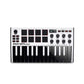 Akai MPK Mini Mk3 Compact Keyboard Controller, Limited Edition White