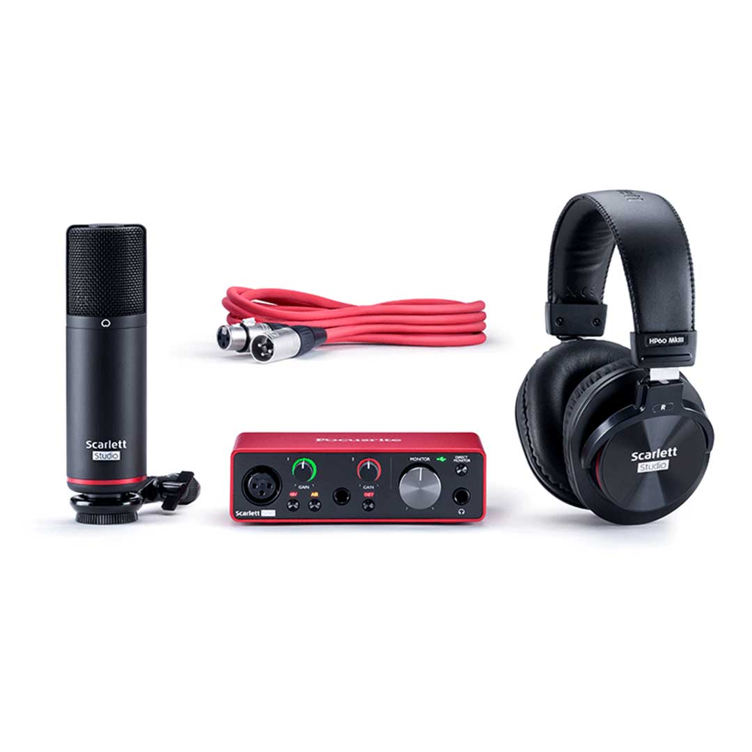 Focusrite Scarlett Solo Studio Pack (3rd Generation)