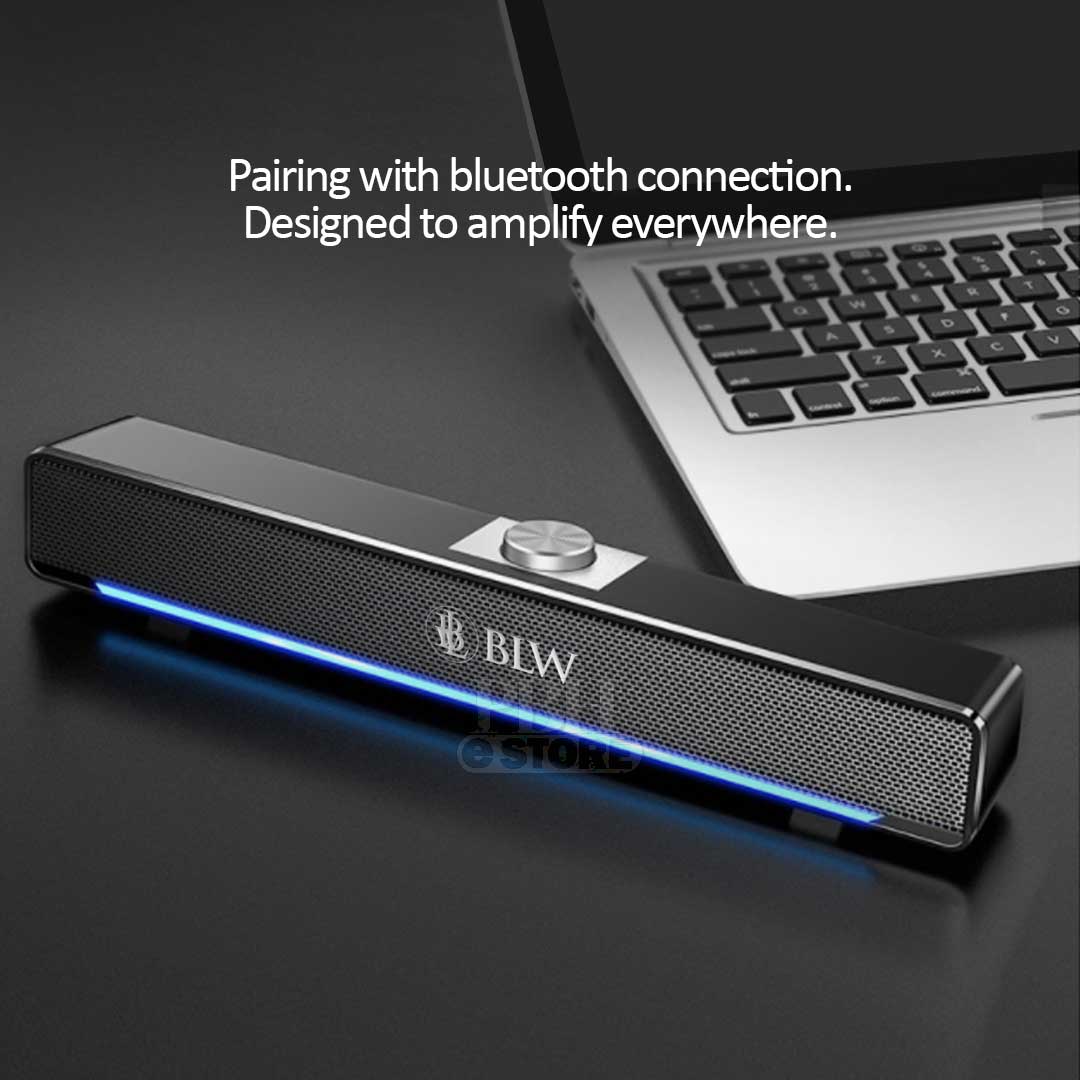 BLW Mini Bar Home Theater TV Computer PC Bluetooth Sound Bar