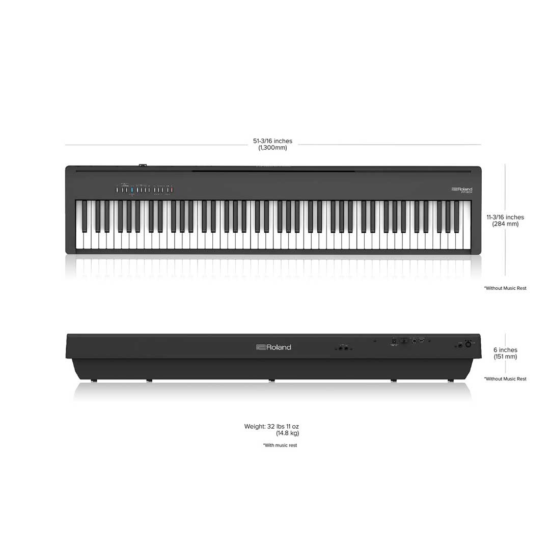 Roland FP-30X 88-key Digital Piano Home Package