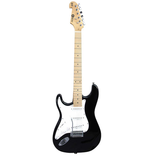 BLW Glitz MKII Lefthanded Electric Guitar - Black