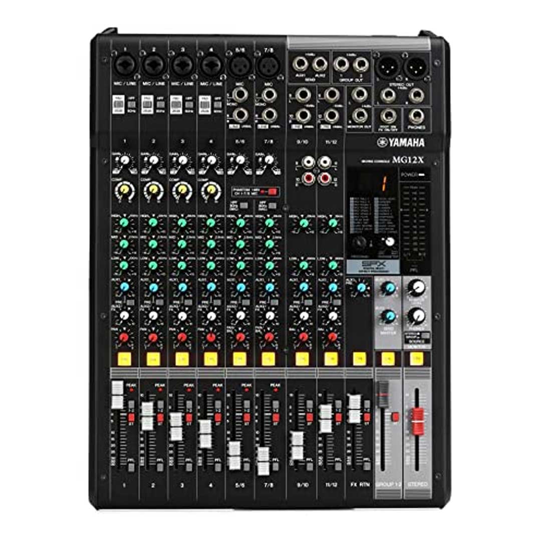 Yamaha MG12X 12-Channel Mixer With Effects