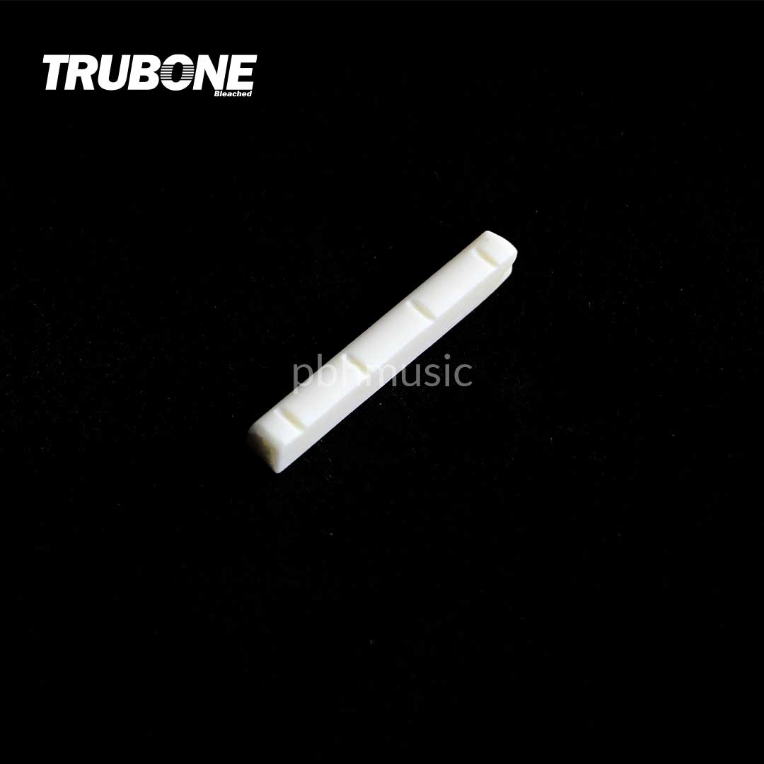 TRUBONE U360 Water Buffalo Bleached Shaped Ukulele Nut