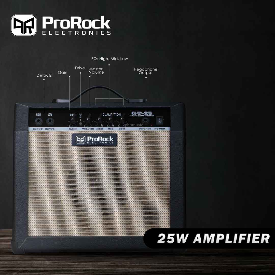 ProRock GT25 Guitar Combo Amplifier