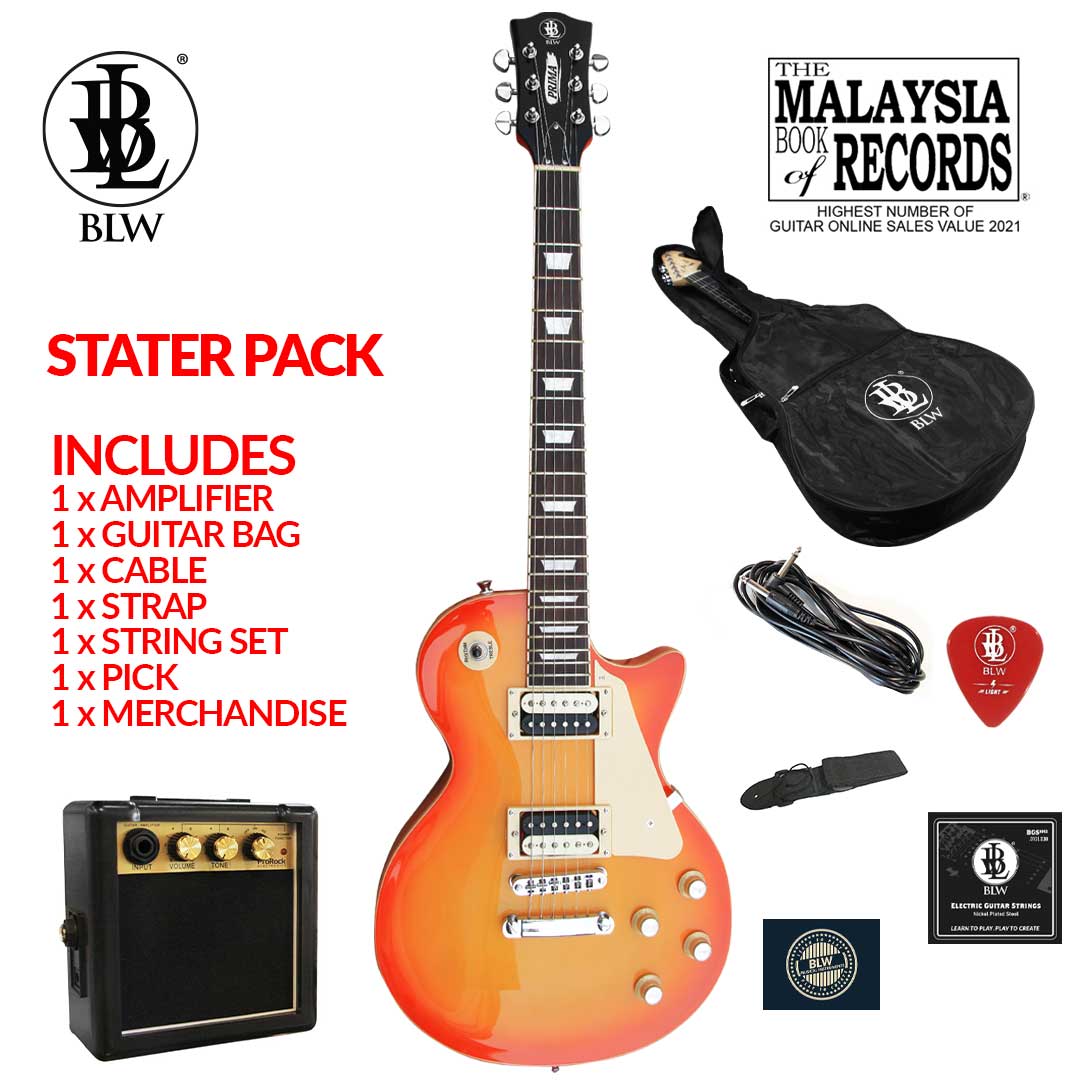 BLW Prima Electric Guitar Starter Pack