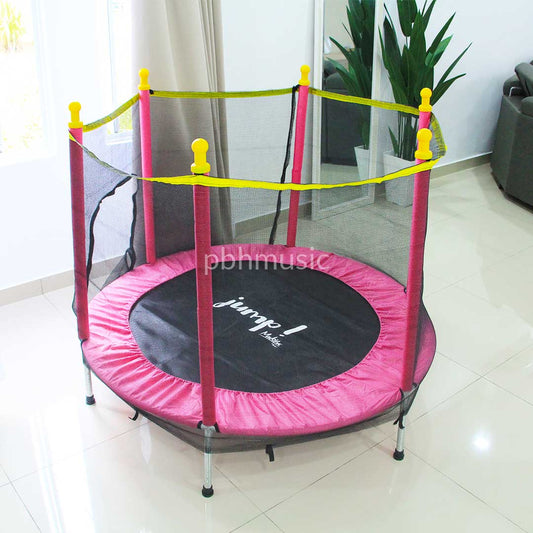 Mukita by BLW JUMP Trampoline - Princess Pink