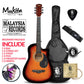 Mukita Basic Acoustic Guitar - Beginner Package